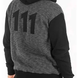 Fallout Vault 111 Black and Grey Hoodie 