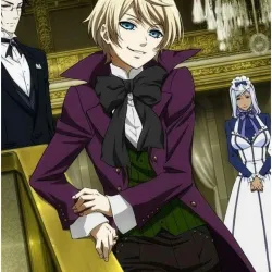 Black Butler 2 Alois Trancy Purple Coat