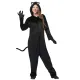 Black Cat Costume Hooded Jumpsuit
