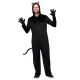 Black Cat Costume Hooded Jumpsuit