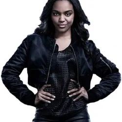 Black Lightning China Anne Mcclain Black Jacket