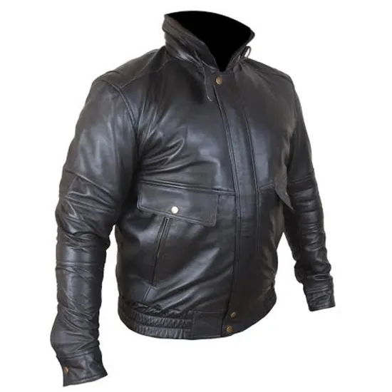 Whitey Bulger Black Mass Johnny Depp Leather  Jacket