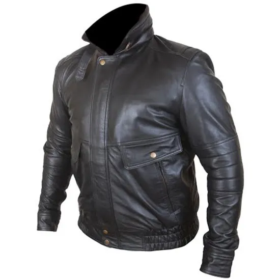 Whitey Bulger Black Mass Johnny Depp Leather  Jacket