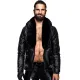 WWE Seth Rollins Quilted Leather Jacket