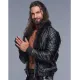 WWE Seth Rollins Quilted Leather Jacket