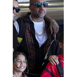 Kenya Barris BlackAF Fleece Jacket