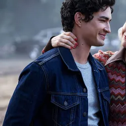 Gavin Leatherwood Chilling Adventures of Sabrina Denim Jacket