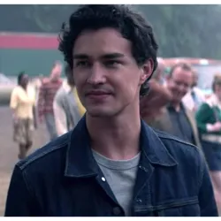 Gavin Leatherwood Chilling Adventures of Sabrina Denim Jacket