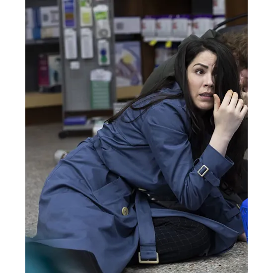 Michelle Borth No Good Deed Blue Coat