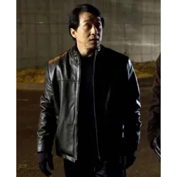 Jackie Chan The Spy Next Door Bob Ho Leather Jacket