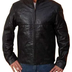 Jackie Chan The Spy Next Door Bob Ho Leather Jacket