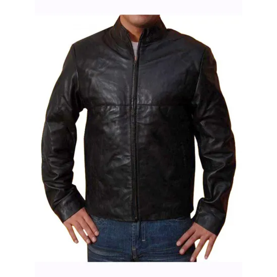 Jackie Chan The Spy Next Door Bob Ho Leather Jacket