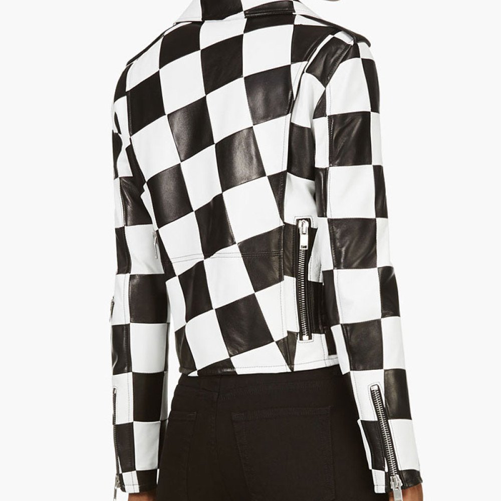 Moto Bold and the Beautiful Paris Buckingham Checkered Jacket - Films ...