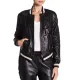 Willa Fitzgerald Dare Me Black Leather Jacket