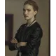 Willa Fitzgerald Dare Me Black Leather Jacket