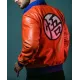 Goku Bomber Leather Jacket