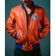 Goku Bomber Leather Jacket