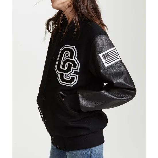 Opening Ceremony Varsity Black Jacket