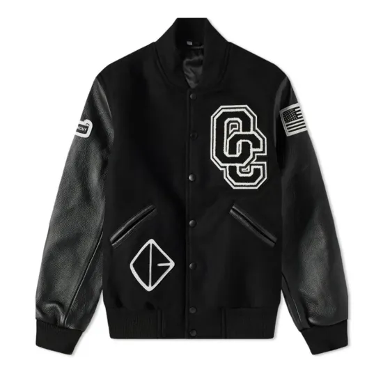 Opening Ceremony Varsity Black Jacket