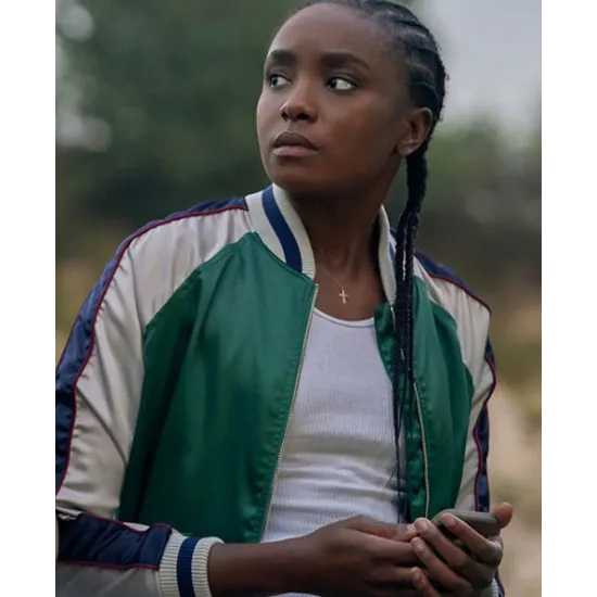 The Old Guard Kiki Layne Satin Jacket