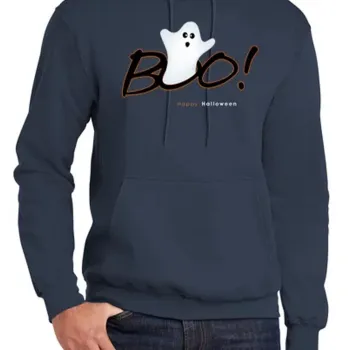 Boo Happy Halloween Hoodie