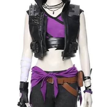 Amara Borderlands 3 Black Leather Vest