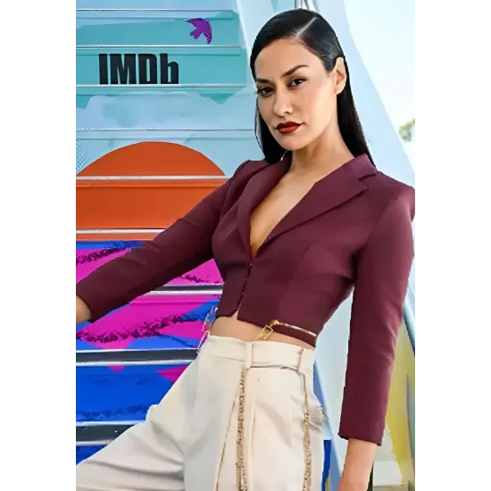 Borderlands Janina Gavankar Cropped Blazer