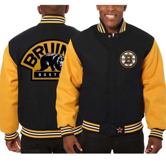 Boston Bruins Varsity Jacket