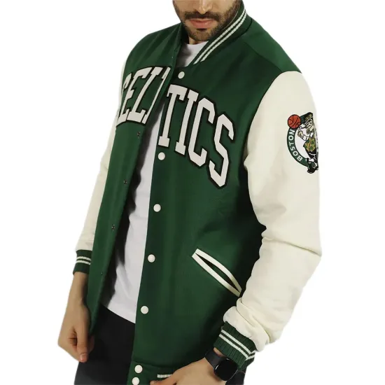 Boston Celtics NBA Varsity Jacket