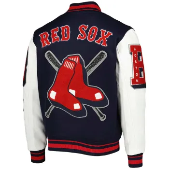 Boston Sox Mash Up Varsity Jacket