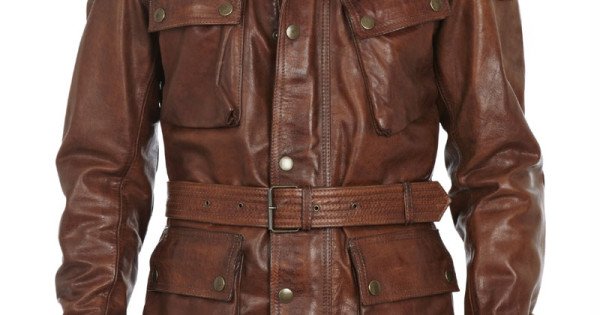 Brad Pitt Benjamin Button Leather Jacket - Brown Leather Motorcycle ...