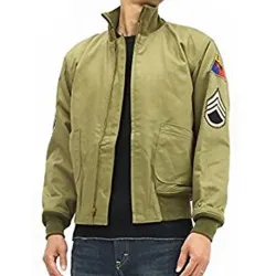 Brad Pitt Fury Wardaddy Military Jacket