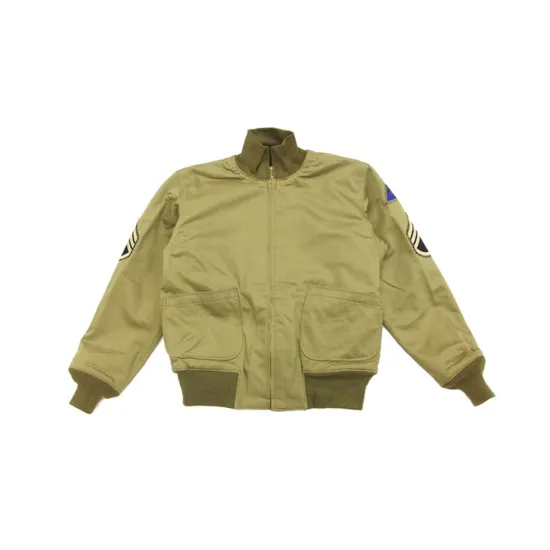 Brad Pitt Fury Wardaddy Military Jacket