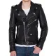 Break Even James Callis Black Leather Jacket