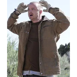 Breaking Bad Aaron Paul Cotton Brown Jacket