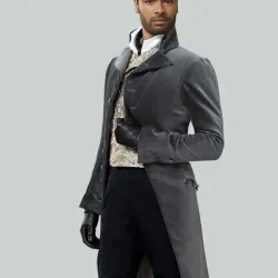 Bridgerton S02 Simon Basset Grey Tailcoat