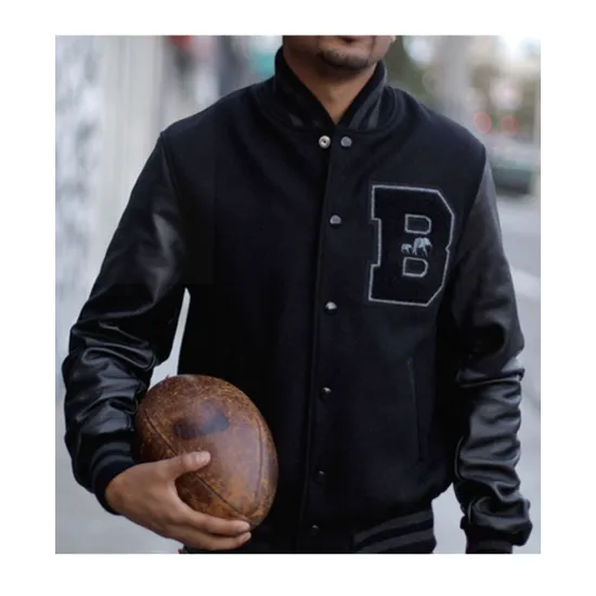 Men's Brooklyn Circus Bomber Letterman B Jacket 