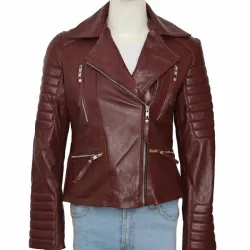 Brooklyn Nine Nine Stephanie Beatriz Maroon Jacket