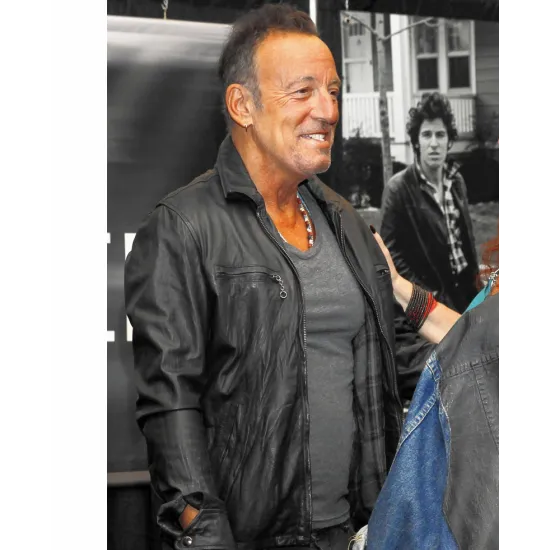 Barnes and Noble Bruce Springsteen Leather Jacket