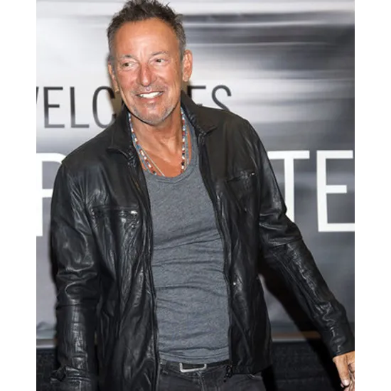 Barnes and Noble Bruce Springsteen Leather Jacket