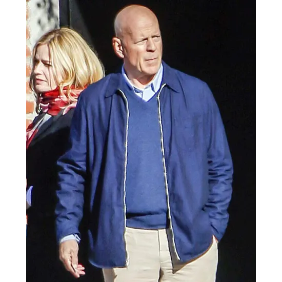 Death Wish Bruce Willis Blue Jacket