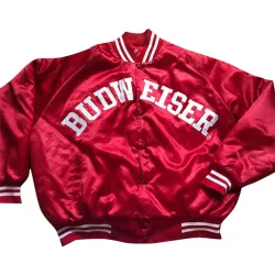 Budweiser Red Bomber Jacket