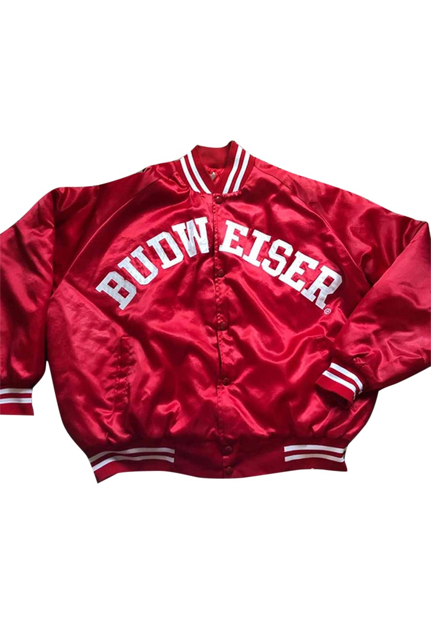 Budweiser bomber jacket best sale