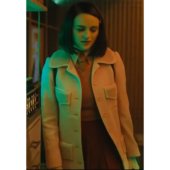 Bullet Train Joey King Pink Coat