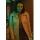 Bullet Train Joey King Pink Coat