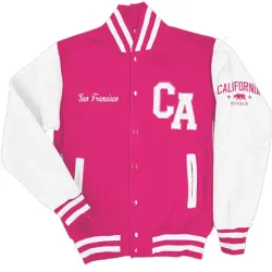 CA San Francisco Pink California Jacket