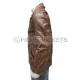 Californication Hank Moody Distressed Brown Leather Jacket