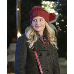 If I Only Had Christmas Candace Cameron Bure Double Breasted Coat