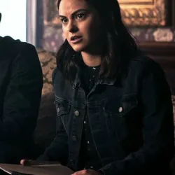 Camila Mendes Dangerous Lies Denim Jacket