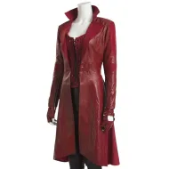 Elizabeth Olsen Red Trench Coat